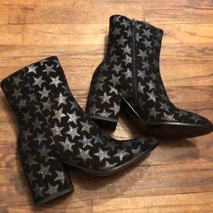 REPOSH Star Glitter boots